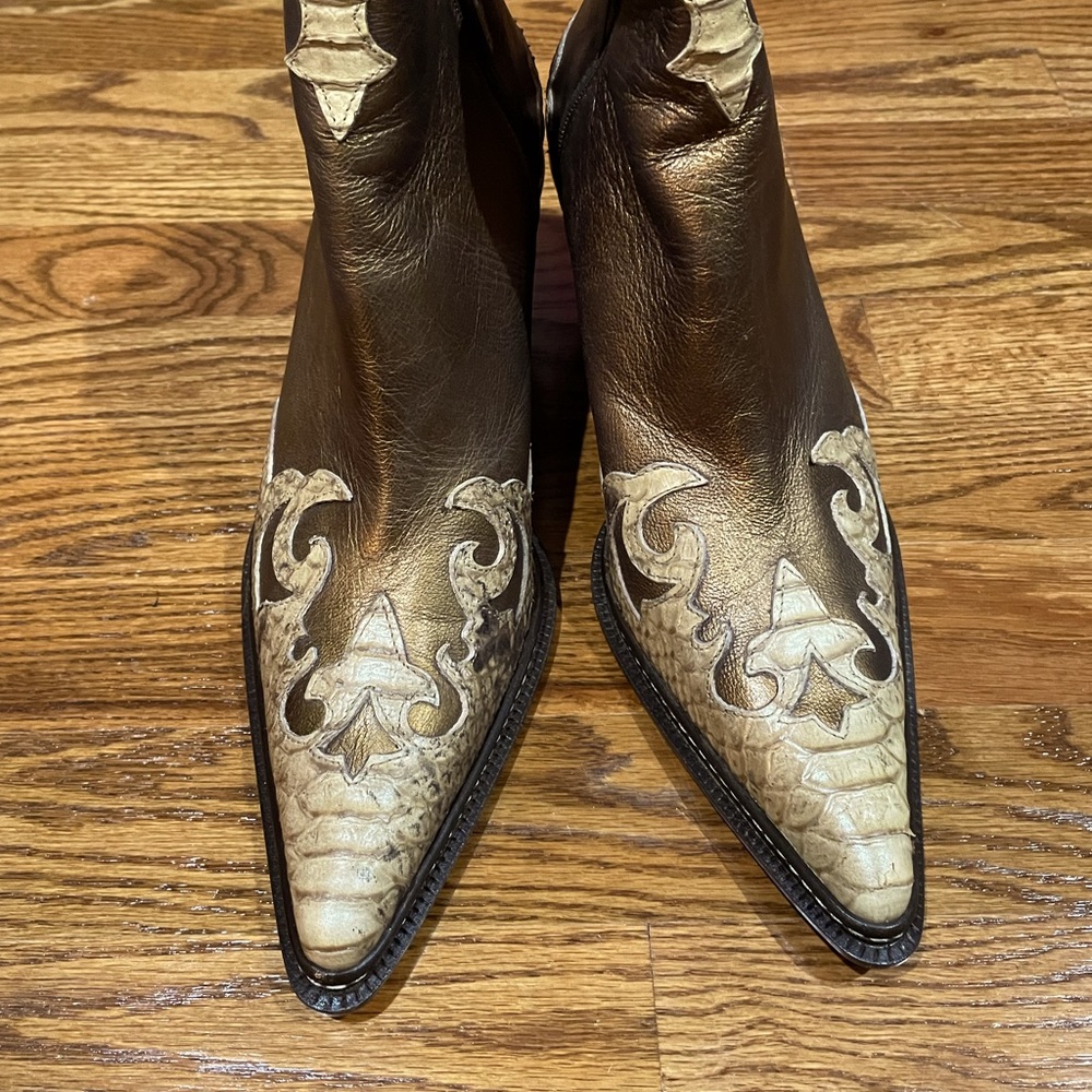 Donald J. Pliner Western Collection Booties